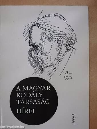 A Magyar Kodály Társaság Hírei 1999/3.