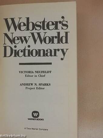 Webster's New World Dictionary