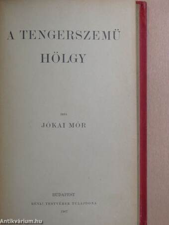 A tengerszemü hölgy