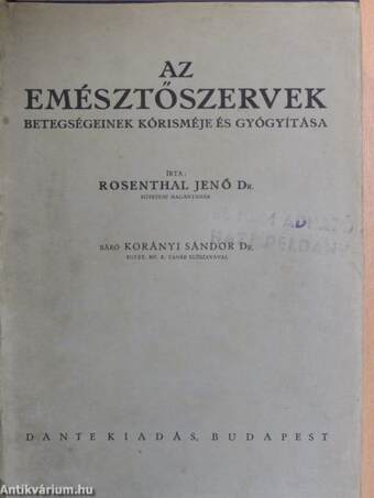 Az emésztőszervek betegségeinek kórisméje és gyógyítása