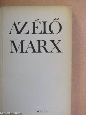 Az élő Marx