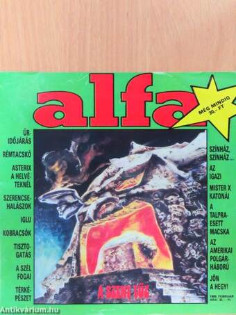 Alfa 1989/1-6. + Különszám