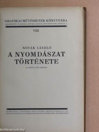 A nyomdászat története II.