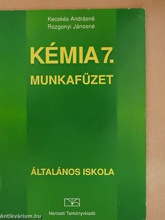 Kémia 7. - Munkafüzet