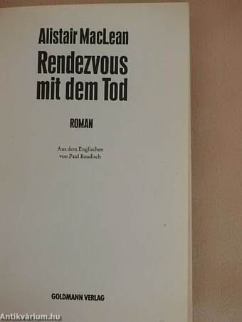 Rendezvous mit dem Tod