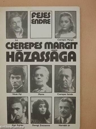 Cserepes Margit házassága