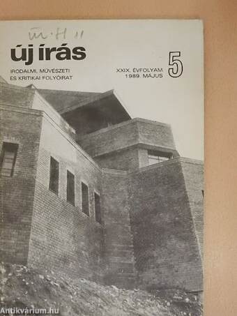 Új Írás 1989. május