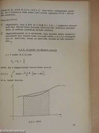 Numerikus analízis I-II.