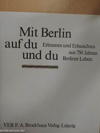 Mit Berlin auf du und du