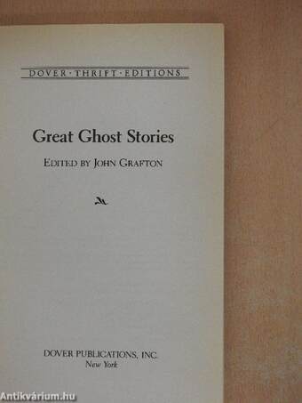 Great Ghost Stories