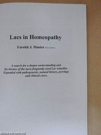 Lacs in Homeopathy