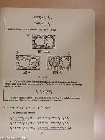 Matematika a tanítóképző intézet első évfolyama számára