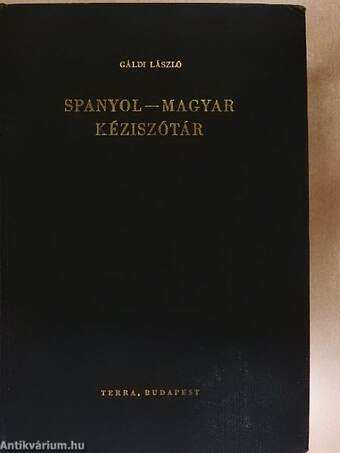 Spanyol-magyar kéziszótár