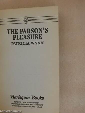 The Parson's Pleasure