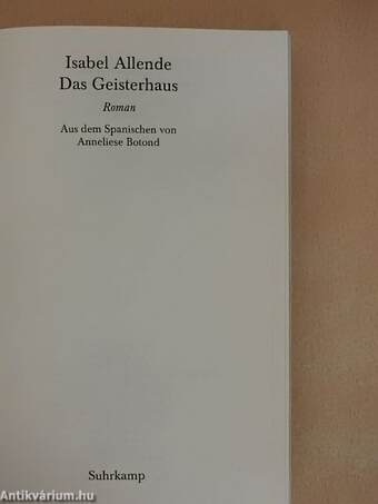 Das Geisterhaus