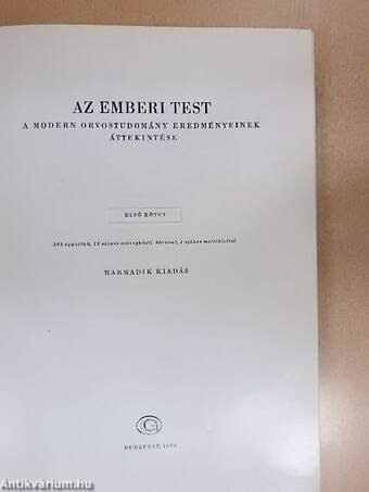 Az emberi test 1-2.