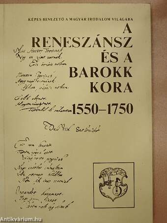 A reneszánsz és a barokk kora 1550-1750