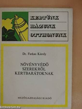 Növényvédő szerekről kertbarátoknak