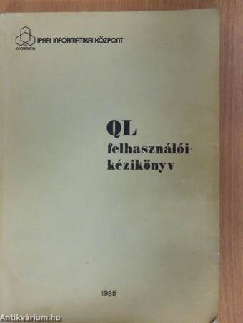 QL felhasználói kézikönyv