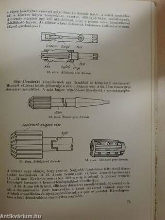 Forgácsolási technológia I.