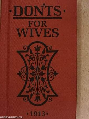 Don'ts for Wives