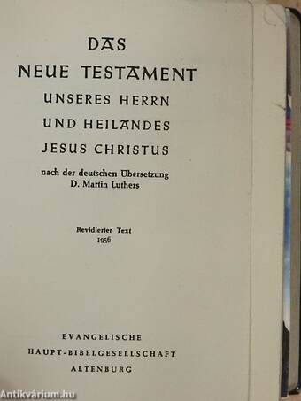 Das neue Testament