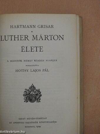 Luther Márton élete