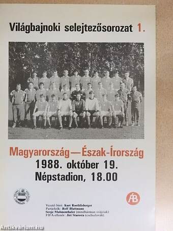 Magyarország - Észak-Írország