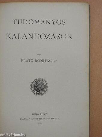 Tudományos kalandozások