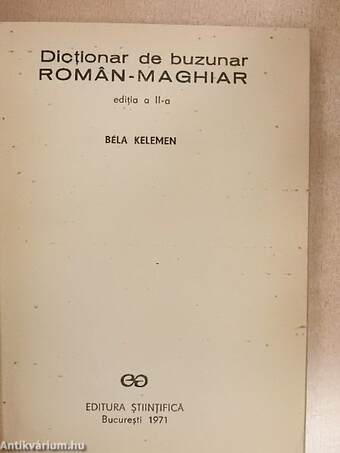 Dictionar de buzunar Romän-Maghiar