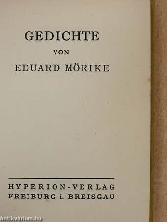 Gedichte