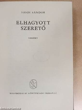 Elhagyott szerető