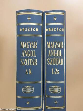 Magyar-angol szótár I-II.