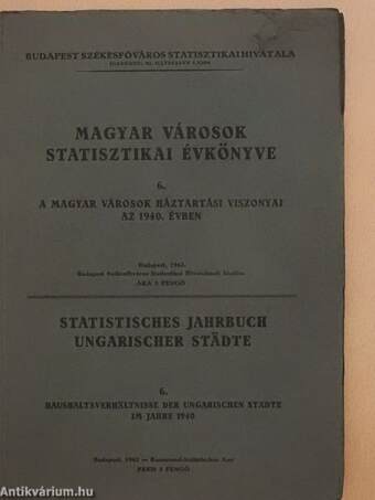 Magyar városok statisztikai évkönyve 6.