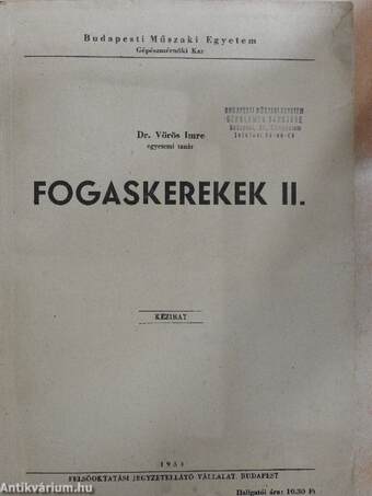 Fogaskerekek II.