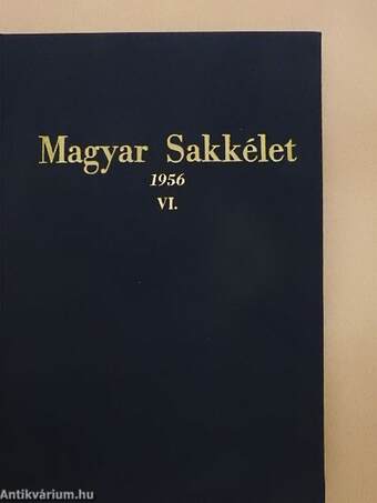 Magyar Sakkélet 1956. január-december