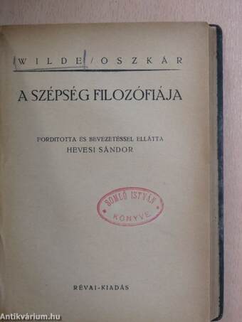 Hagyományok és hazugságok/A szépség filozófiája