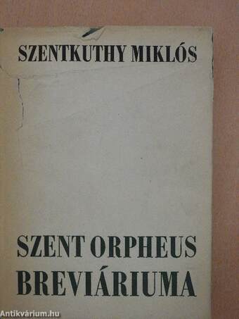 Szent Orpheus breviáriuma II.