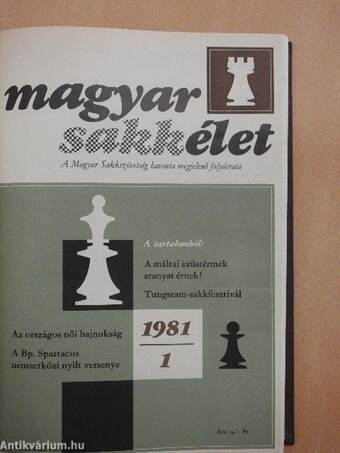 Magyar Sakkélet 1981-82. január-december