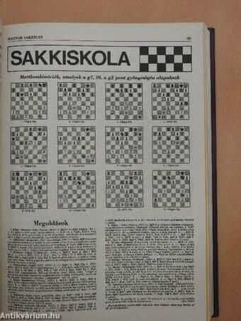 Magyar Sakkélet 1977-78. január-december