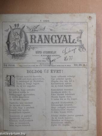 Őrangyal 1894. január-december