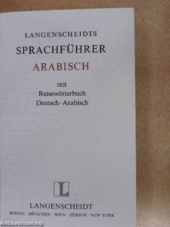 Langenscheidts Sprachführer Arabisch