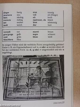 Katalanisch - Wort für Wort