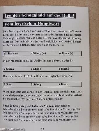 Bairisch das echte Hochdeutsch