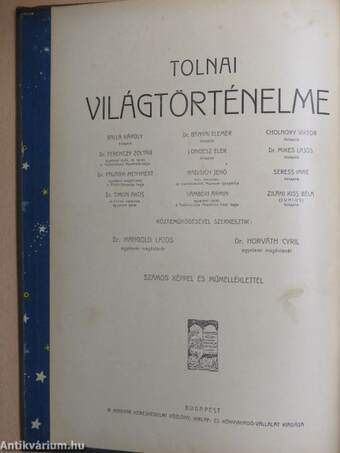 Tolnai Világtörténelme - A középkor története I. (töredék)