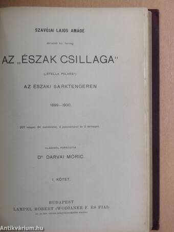 Az «Észak Csillaga» («Stella Polare») az Északi Sarktengeren 1899-1900 I. (töredék)