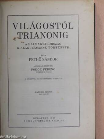 Világostól Trianonig