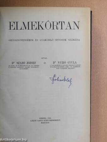 Elmekórtan