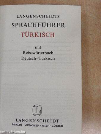 Langenscheidts Sprachführer Türkisch