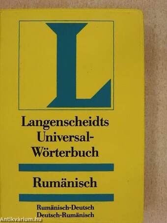 Langenscheidts Universal-Wörterbuch Rumänisch